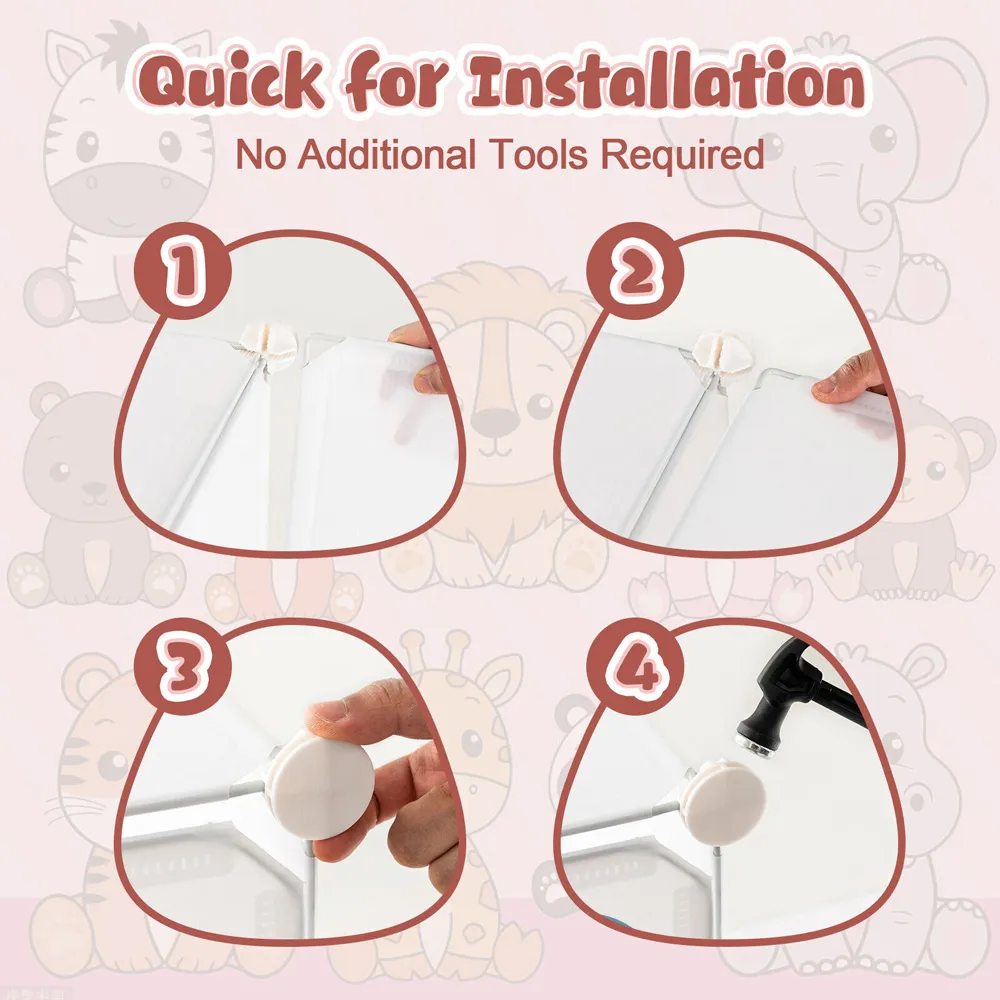 12 Cube Portable Wardrobe with Hanging Section - White