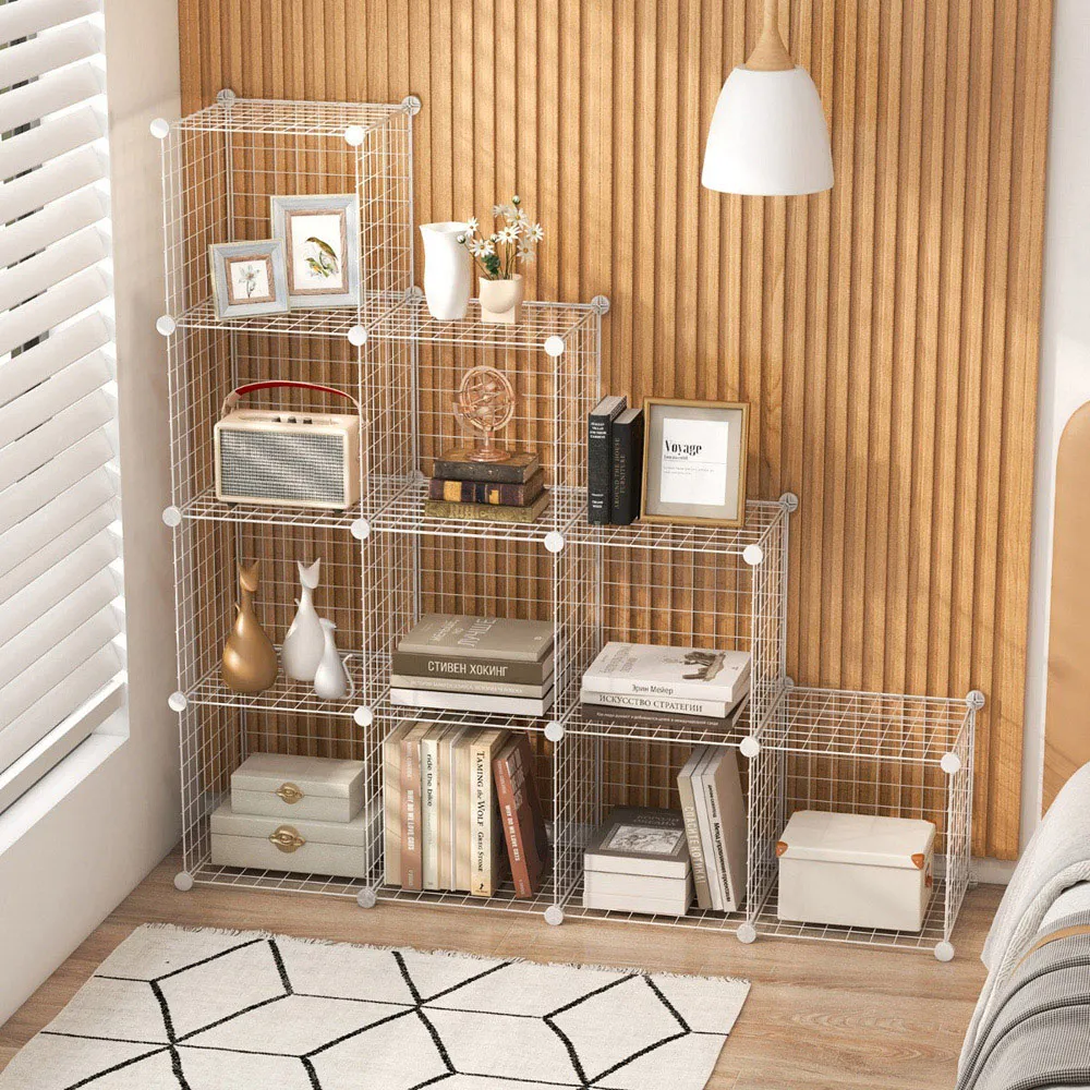12 Cube Storage Unit - White
