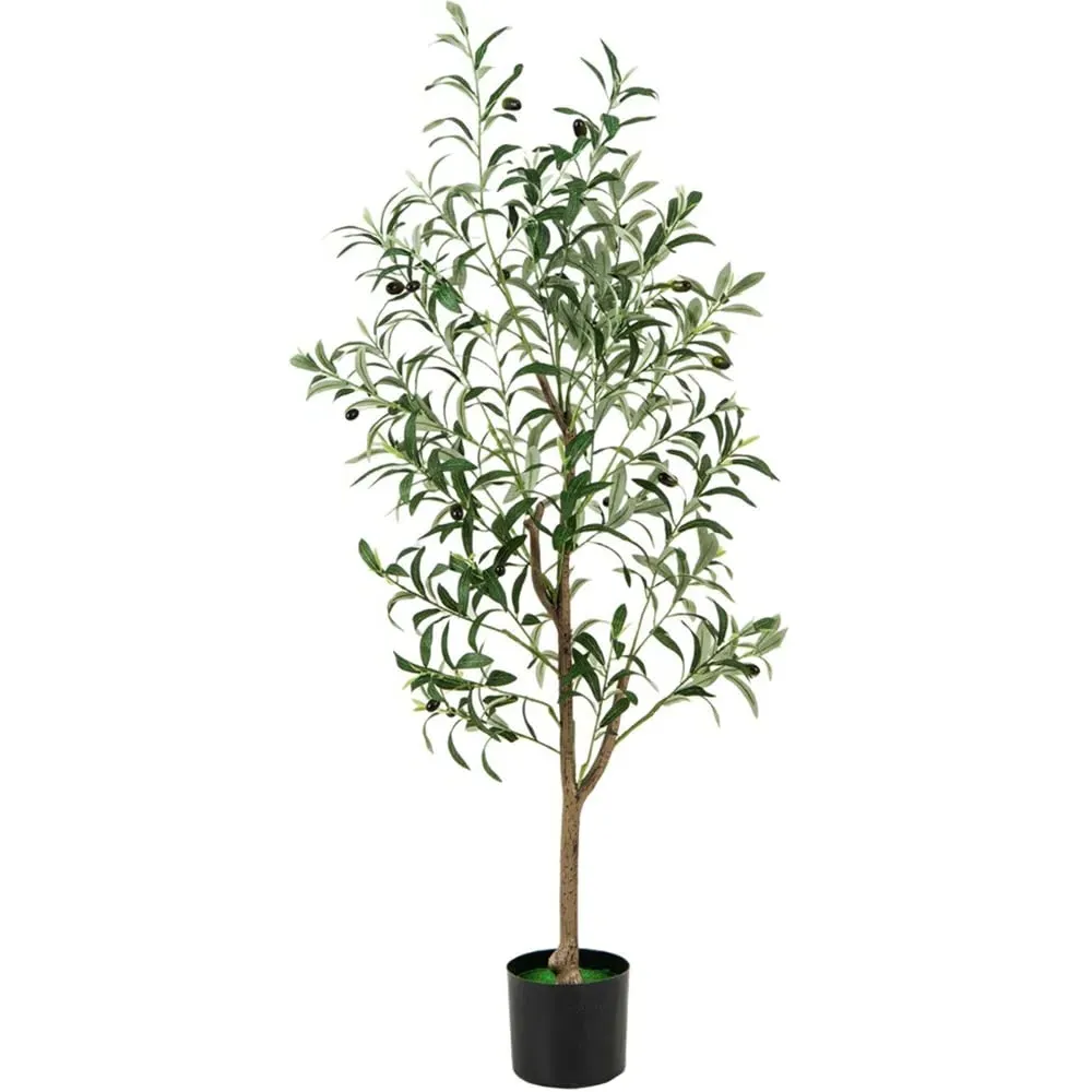 130cm Artificial Olive Tree with Fruits - Multi image