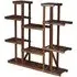 18 Shelf Wooden Plant Stand - Brown, Fir