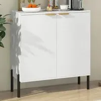 2 Door Buffet Cabinet - White