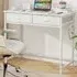 2 Drawer Computer Desk - White
