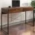 2 Drawer Wooden Computer Desk - Brown