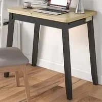 2 Seater Extendable Dining Table with Storage - Natural