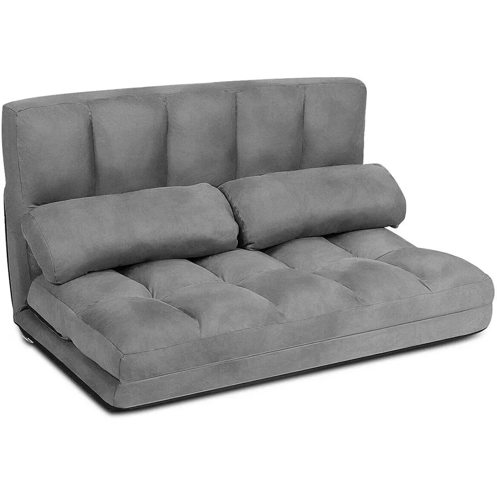 2 Seater Grey Sofa Bed