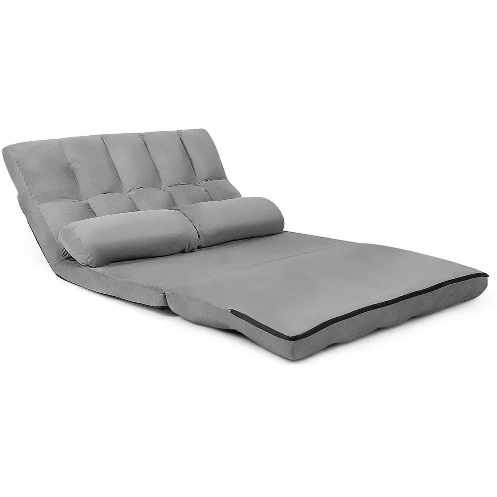 2 Seater Grey Sofa Bed