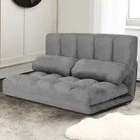 2 Seater Grey Sofa Bed