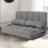 2 Seater Grey Sofa Bed