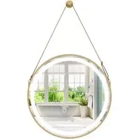 3 Colour LED Bathroom Mirror with Anti-Fog - Silver