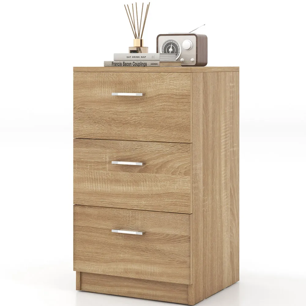 3 Drawer Chest of Drawers - Natural