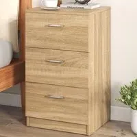3 Drawer Chest of Drawers - Natural