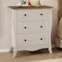 3 Drawer Chest of Drawers with Anti Tipping Kit - Grey