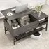 3 Shelf Lift Up Top Coffee Table - Grey