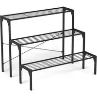 3 Tier Steel Plant Stand - Multi