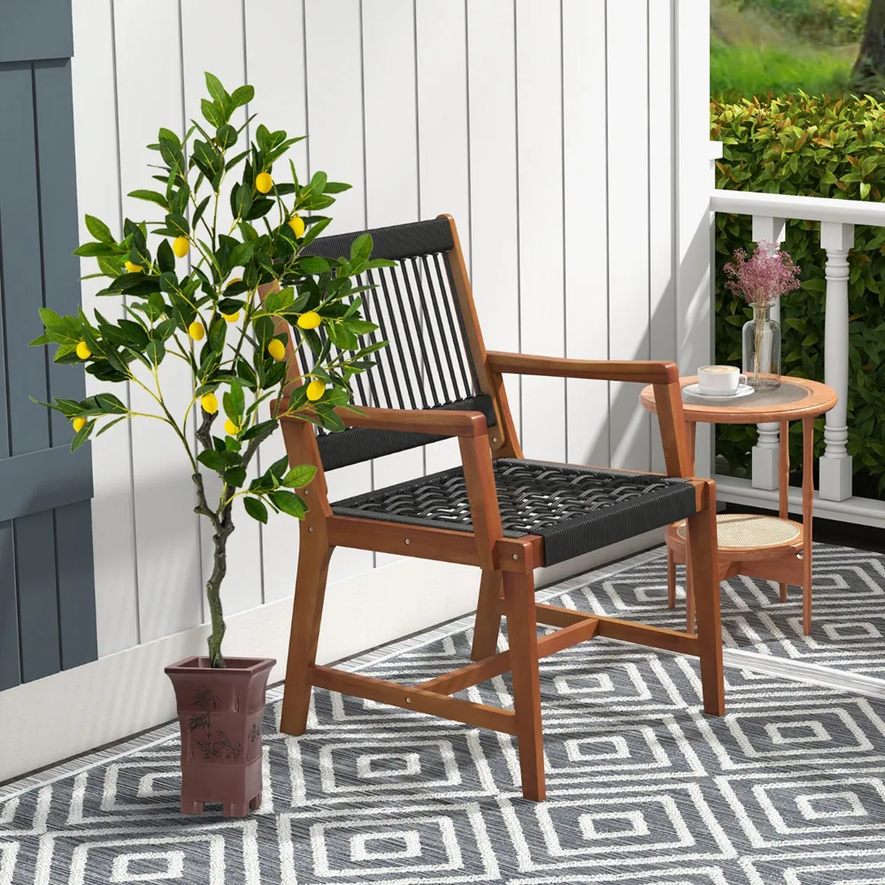 3.9ft Lemon Tree Artificial Plant in Pot - Green