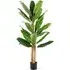 6.4ft Banana Tree Artificial Plant in Pot - Green
