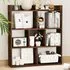 7 Shelf Cube Storage Unit - Coffee