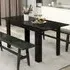 8-Seater Extendable Dining Table - Black