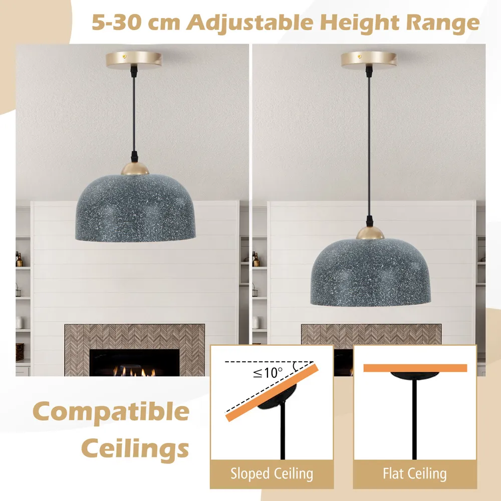 Adjustable Hanging Cable Pendant Light - Grey