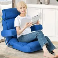 Adjustable Sofa Lounge Chair - Blue