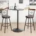 Adjustable Swivel Bar Stool Set of 2 - Multi