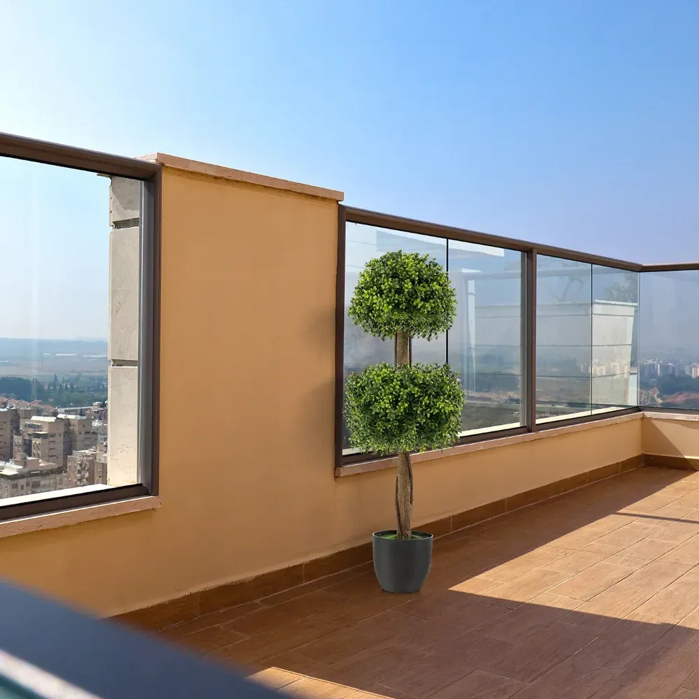 Artificial Boxwood Ball Topiary Tree 3ft - Multi