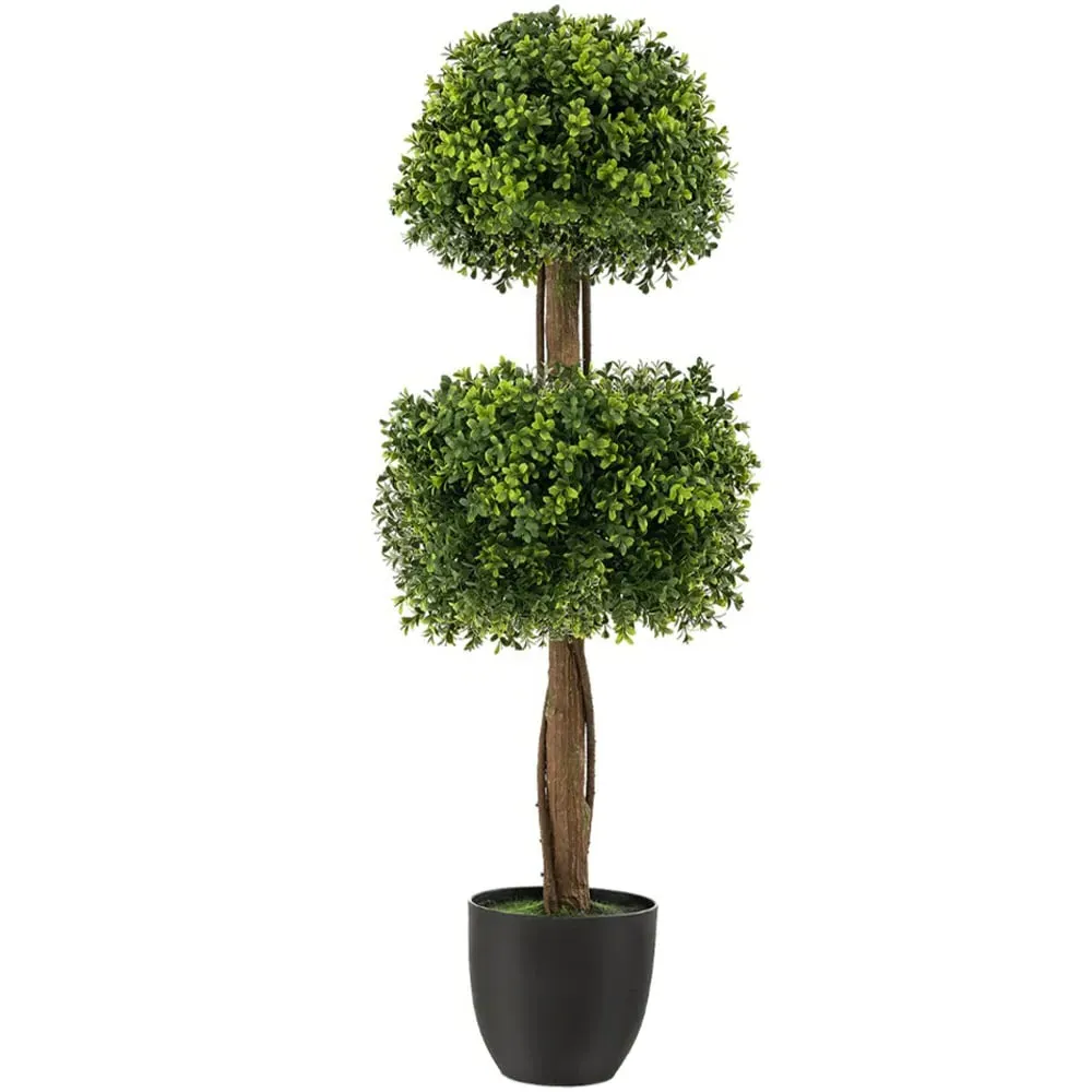 Artificial Boxwood Ball Topiary Tree 3ft - Multi