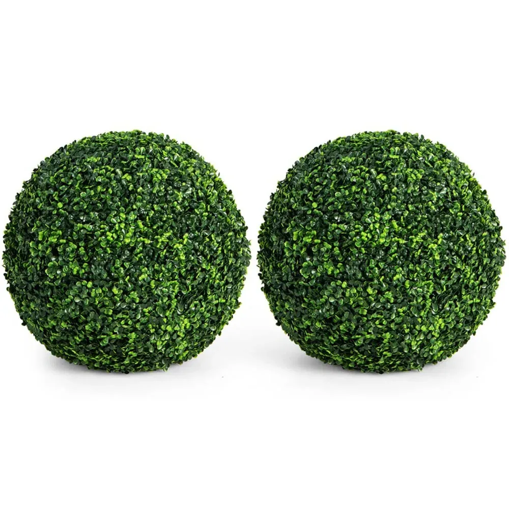 Artificial Boxwood Balls 2 Pack - Green