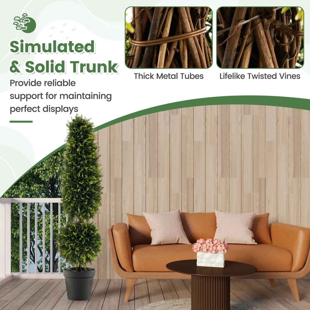 Artificial Boxwood Topiary Tree 4ft - Green