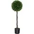 Artificial Lavender Ball Topiary Tree 4ft - Green