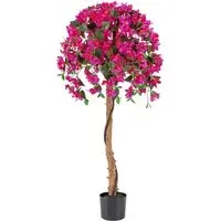 Azalea Artificial Tree in Pot 4.2ft - Red