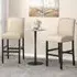 Bar Stool Set of 2 - Cream
