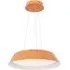 Ceiling Light with Wood Grain - Cream, Metal