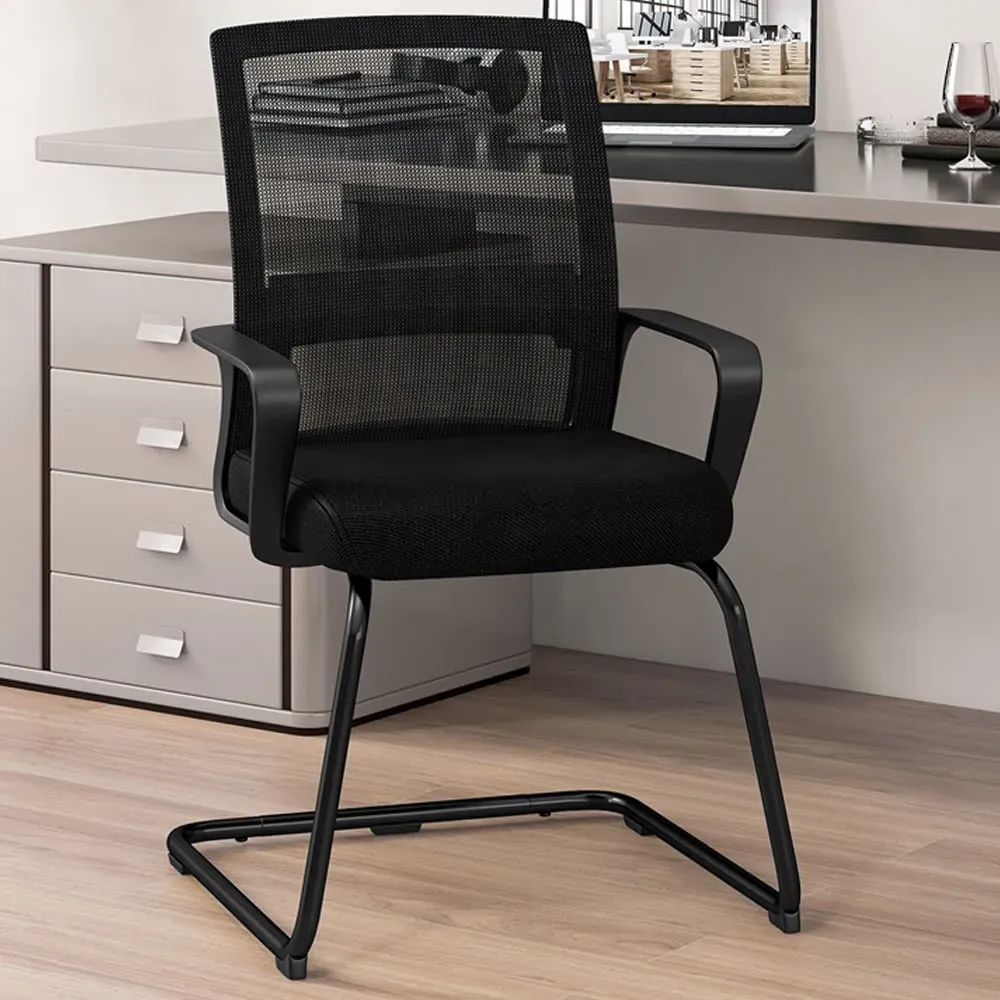 Conference Office Chair with Lumbar Support - Black image