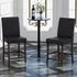 Counter Height Bar Stool Set of 2 - Black
