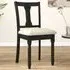 Dining Chair with Storage - Black, Linen