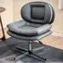 Double Padded Office Chair - Grey