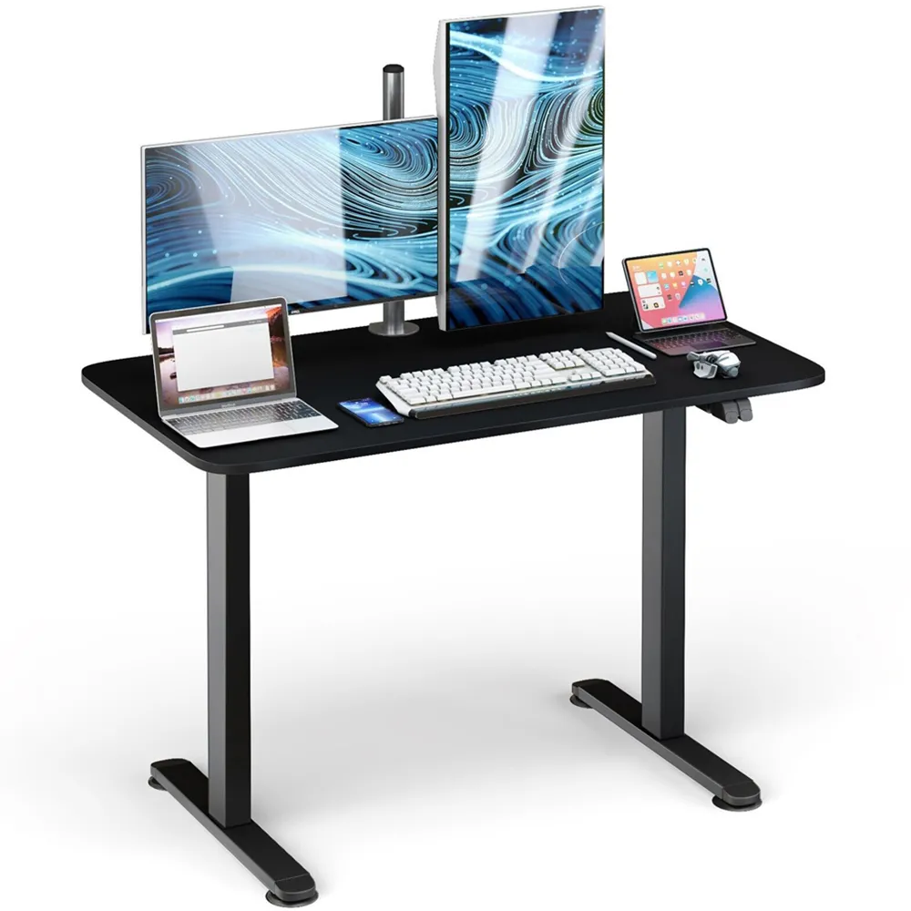 Electric Height Adjustable Standing Desk - Black