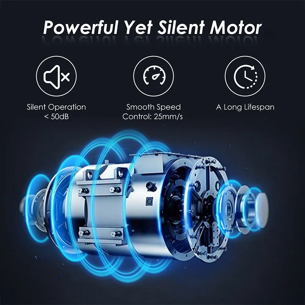 Electric Height Adjustable Standing Desk with Memory - Cream