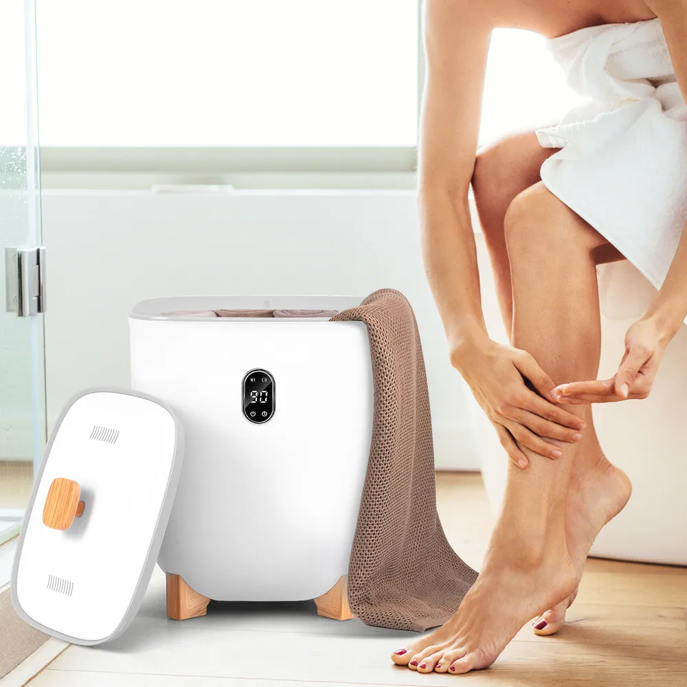 Electric Towel Warmer Bucket 25L - White