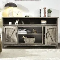 Farmhouse 2 Door TV Unit - Cream