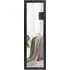 Full Body Wall Mounted Dressing Mirror - Black