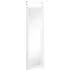 Full Body Wall Mounted Dressing Mirror - White