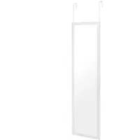 Full Length Over Door Mirror - White
