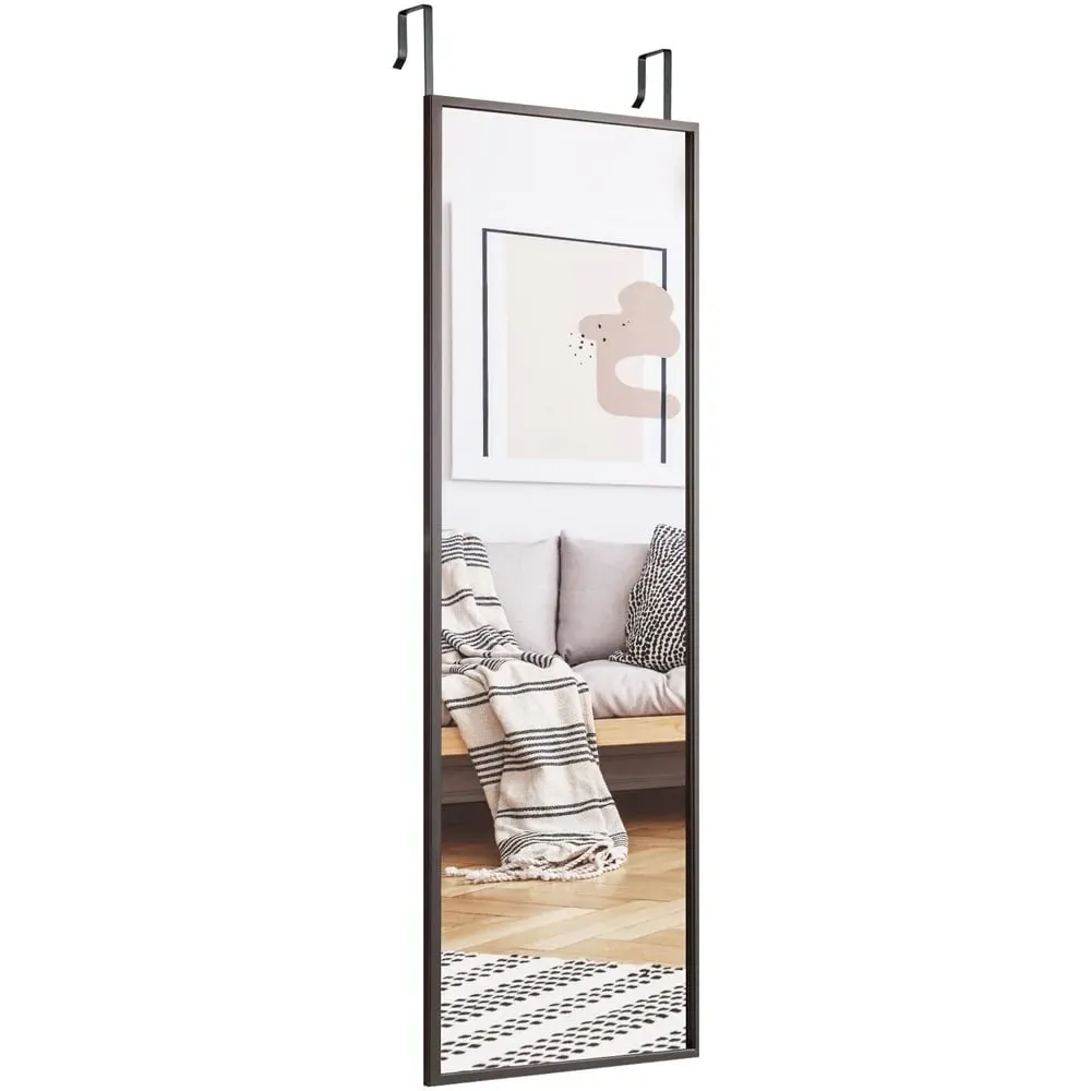 Full Length Wall Mirror - Brown image