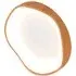 LED Mount Ceiling Light with Wood Pattern - Cream, Metal