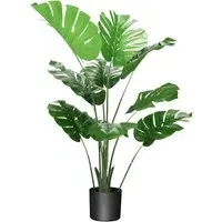 Monstera Artificial Plant In Pot 5ft - Green