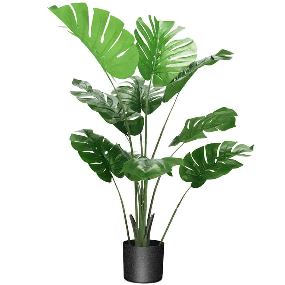 Monstera Artificial Plant In Pot 5ft - Green image