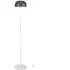 Pole Floor Lamp with Foot Switch - Grey, Faux Terrazzo