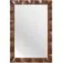 Rubberwood Wall Mirror - Brown